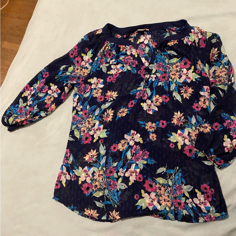 Candies Medium Floral Blouse